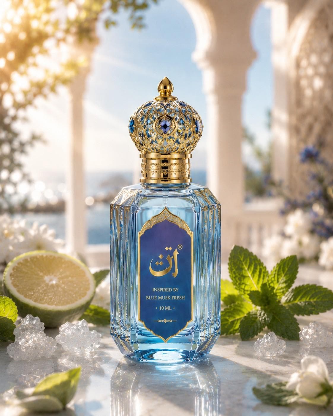Blue Musk Fresh packaging