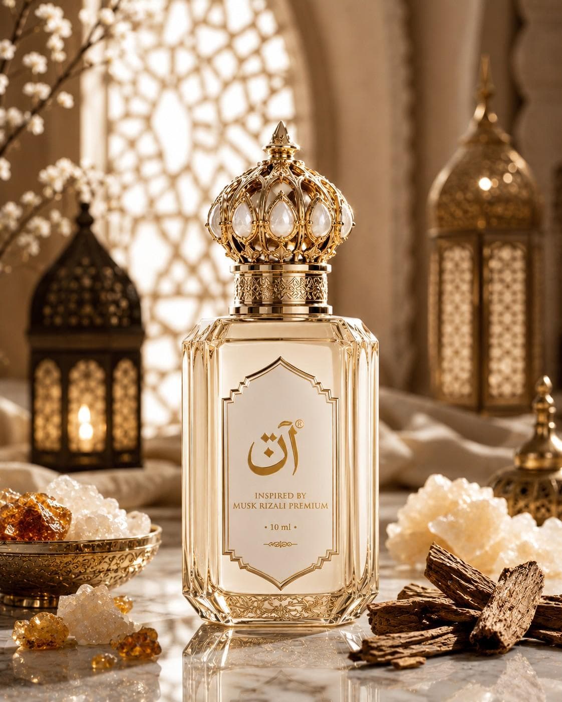 Musk Rizali Premium packaging