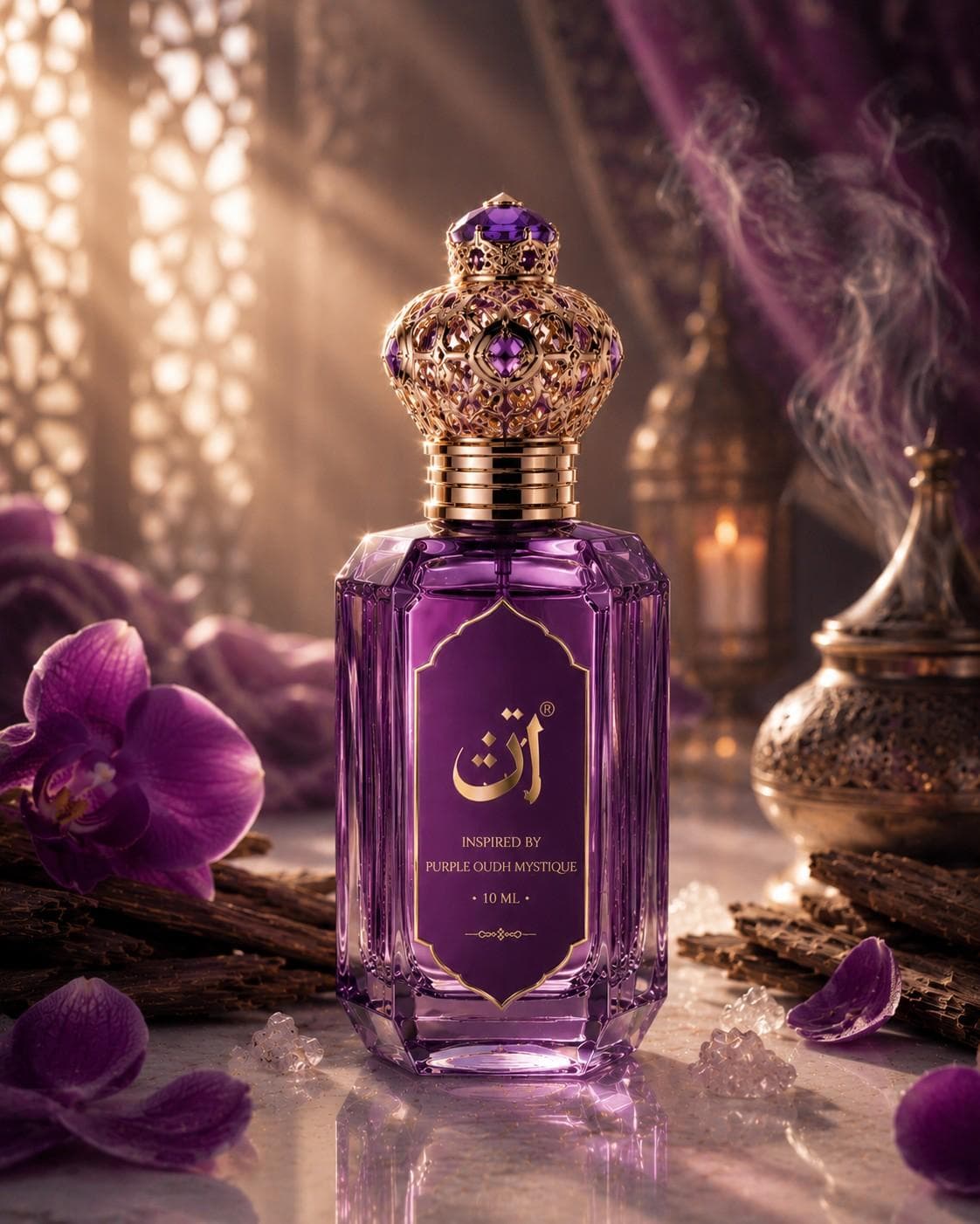 Purple Oudh Mystique packaging