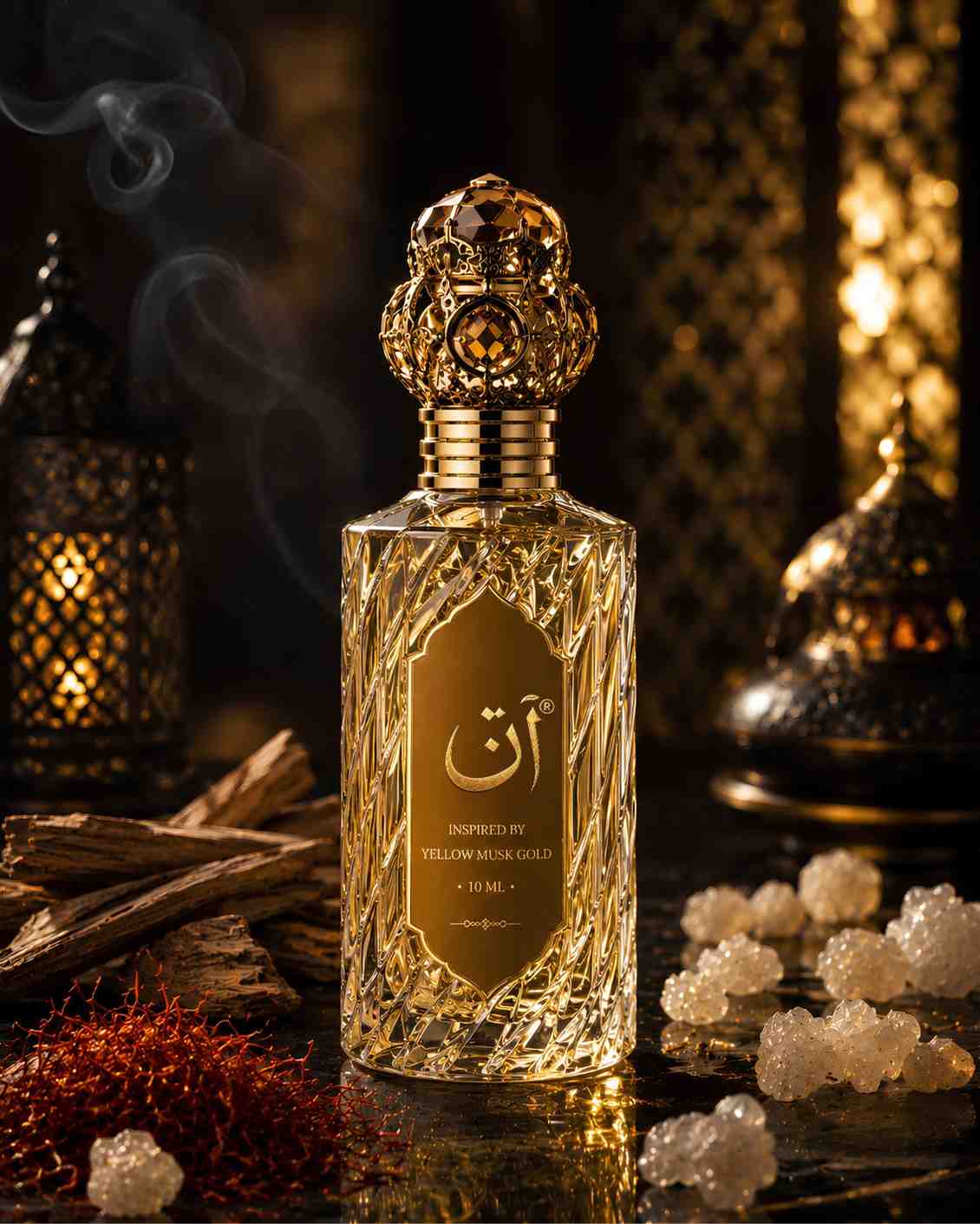 Yellow Musk Gold packaging