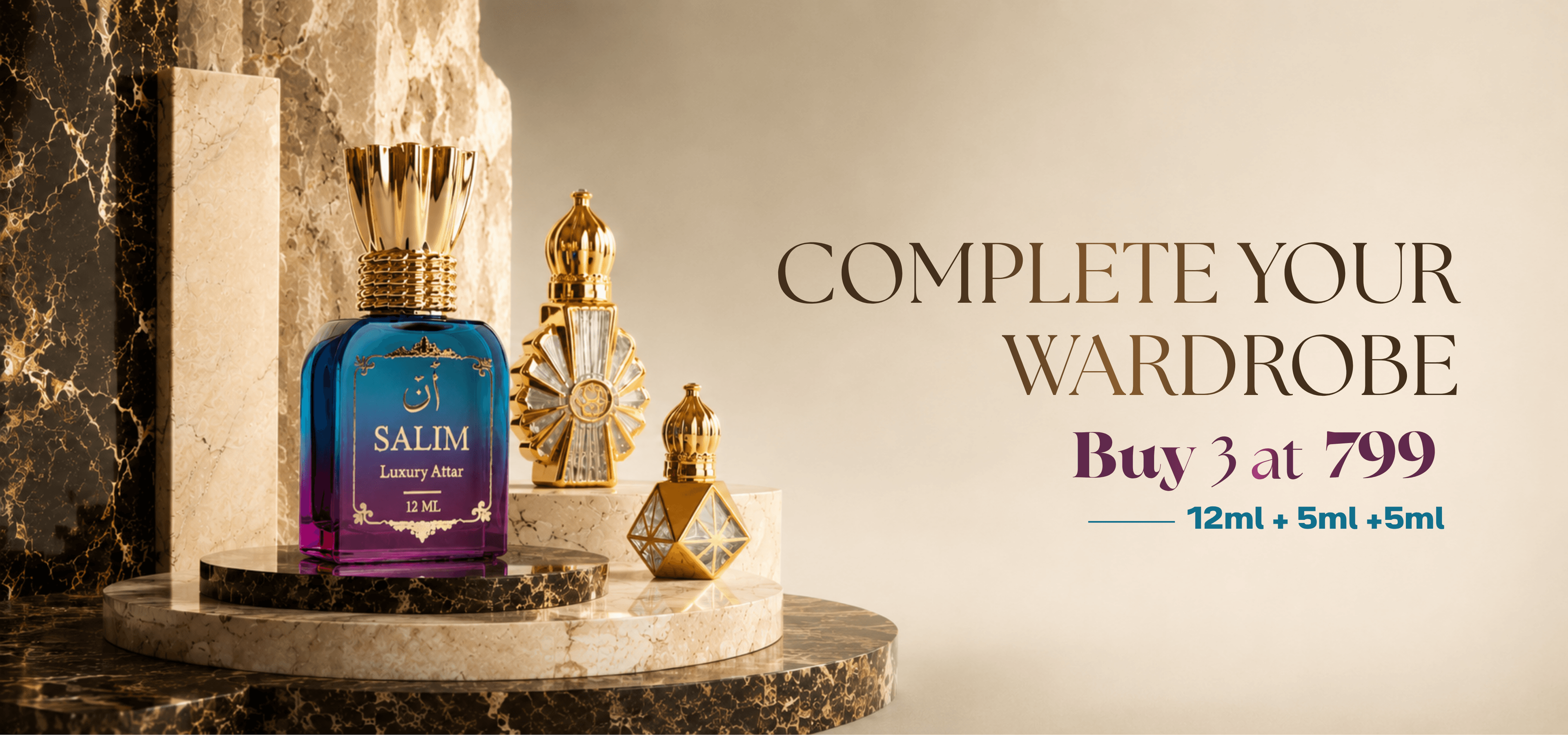 Luxury Perfume Banner