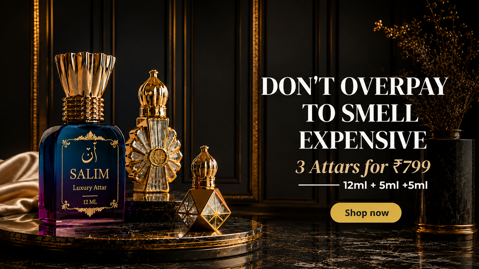 Salim Luxury Attar offer banner