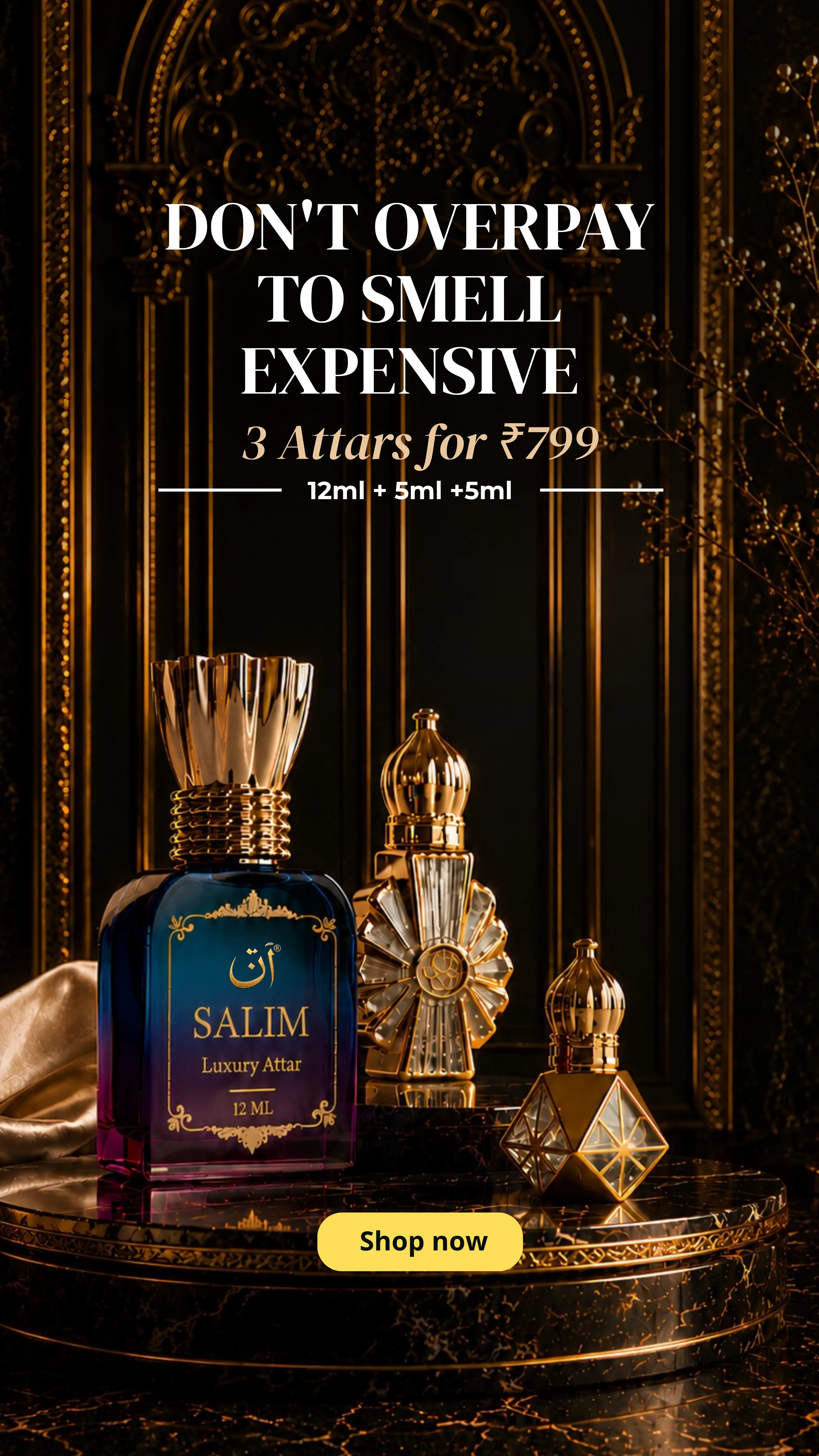 Salim Luxury Attar offer banner